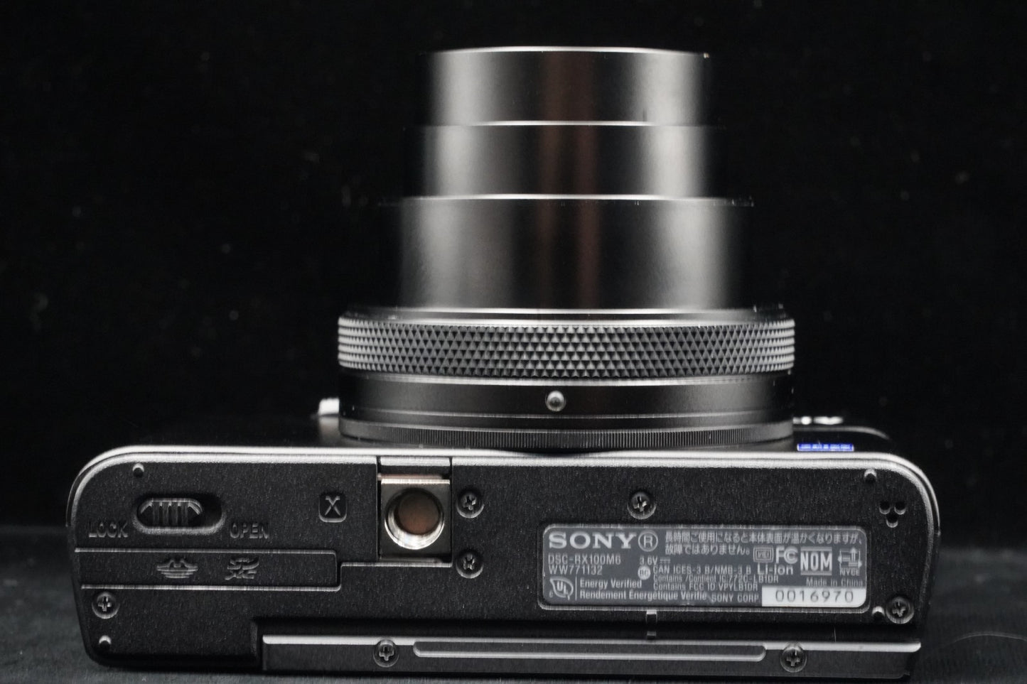 [US Duty Paid] Sony Cyber Shot RX100 VI M6 Compact Digital Camera Black 9869