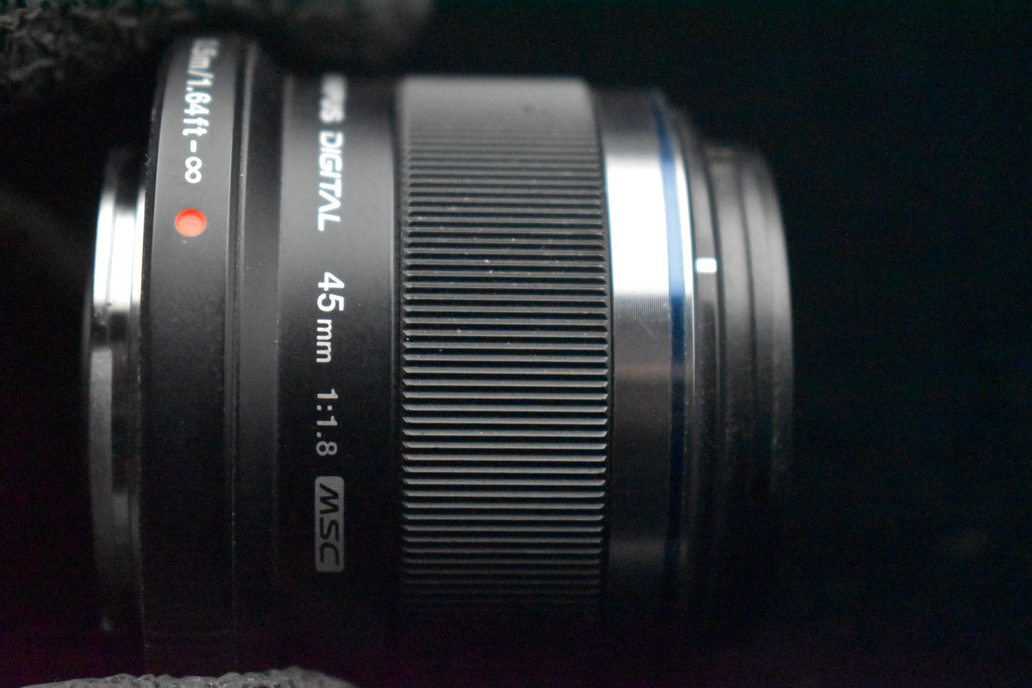 [US Duty Paid] Olympus M.ZUIKO DIGITAL 45mm f/1.8 Lens Black Japan 9209