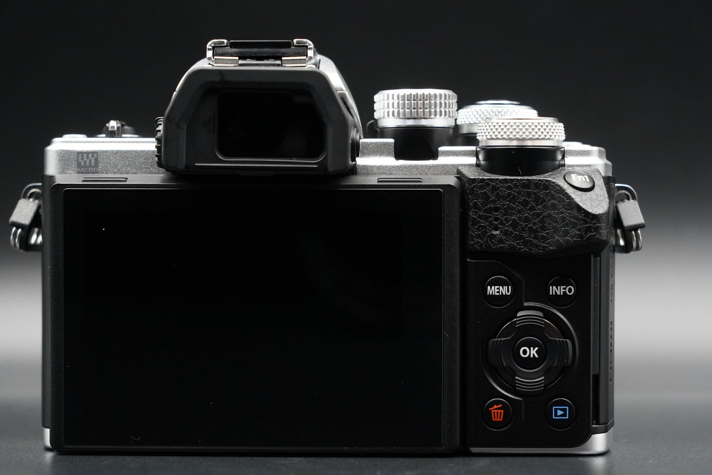 Olympus OM-D E-M10 Mark II 16.1MP Digital Camera Silver US Duty Paid 10449