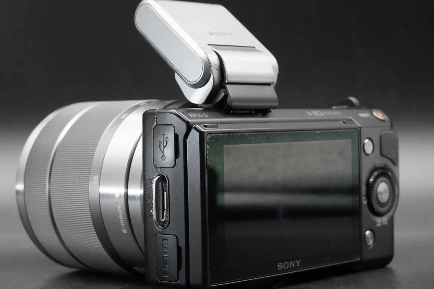 Sony Alpha NEX-5 Mirrorless Camera Bundle with 2 Lens Silver 11060