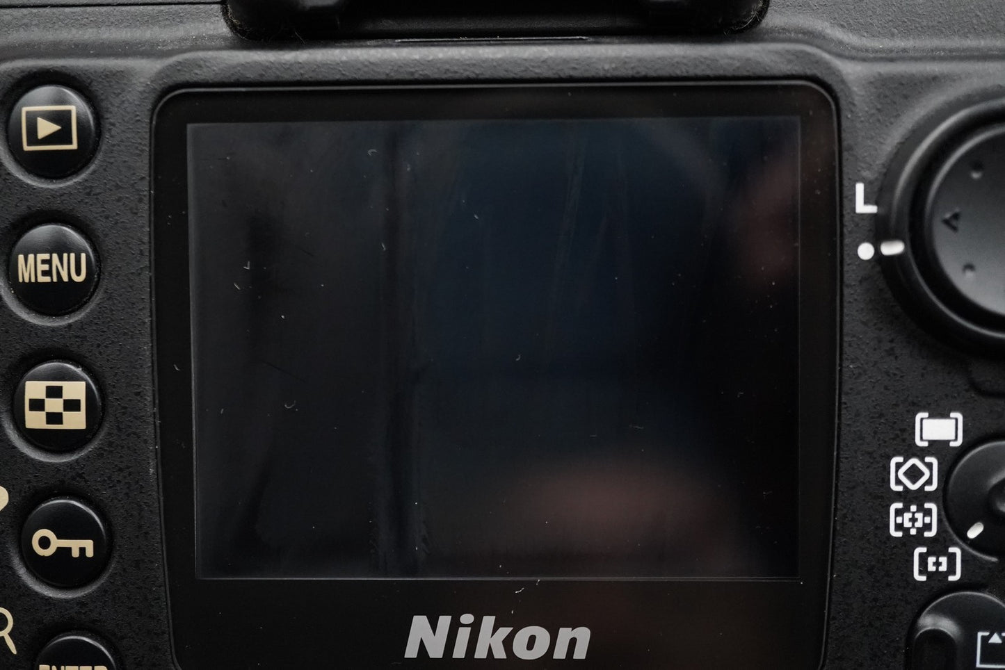 Nikon D200 10.2MP Digital SLR Camera Black Body Battery US Duty Paid 10618