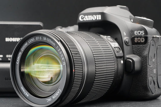 Canon EOS 80D Digital Camera + EF-S 18-135mm Lens US Duty Paid 11172