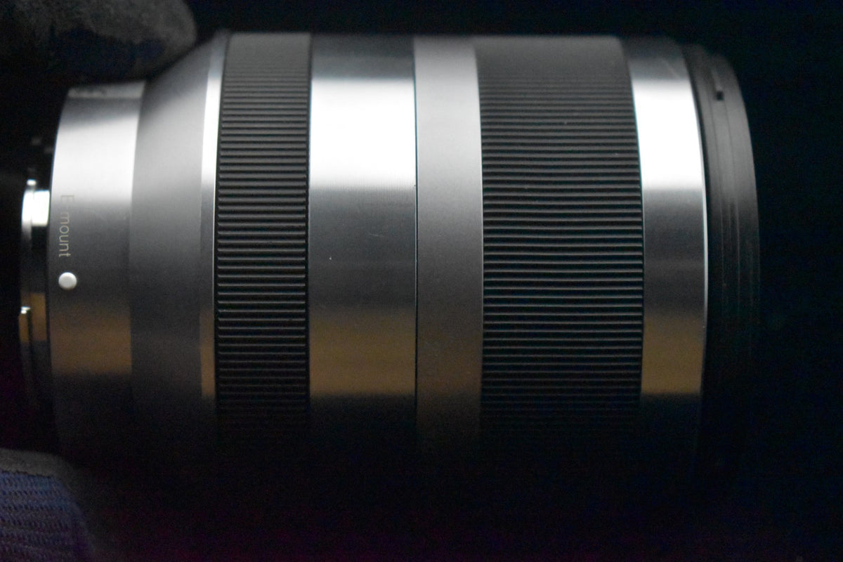 [US Duty Paid] Sony E 18-200mm f/3.5-6.3 OSS silver Lens E Mount SEL18200 9073