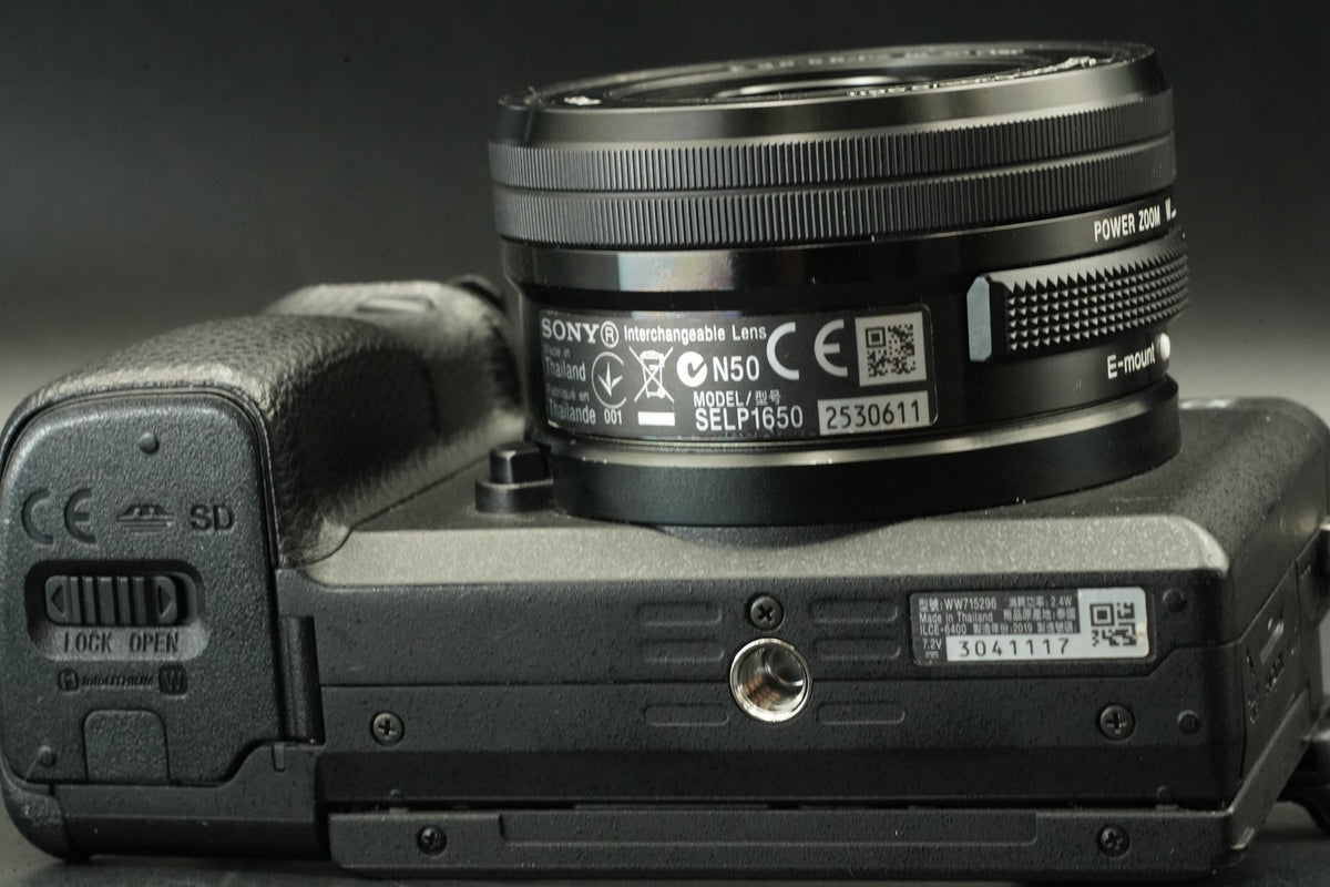 Appareil photo numérique Sony A6400 noir avec objectif 16-50 mm -7675...