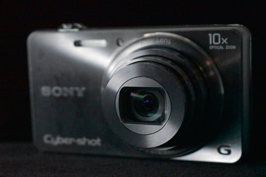 Sony Cyber Shot DSC-WX100 Silver Compact Digital Camera [] US STOCK #7185