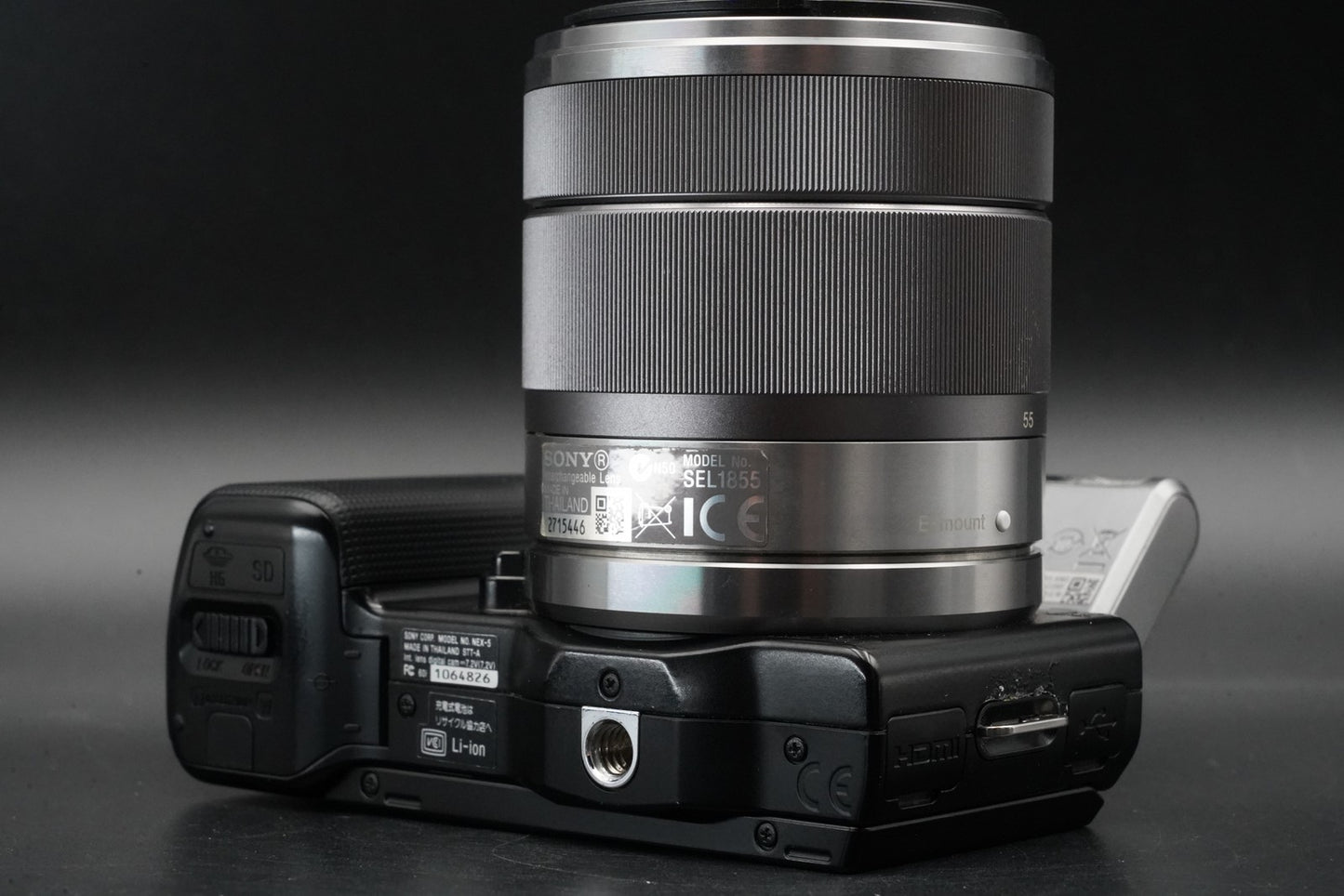 Sony Alpha NEX-5 Mirrorless Camera Bundle with 2 Lens Silver 11060