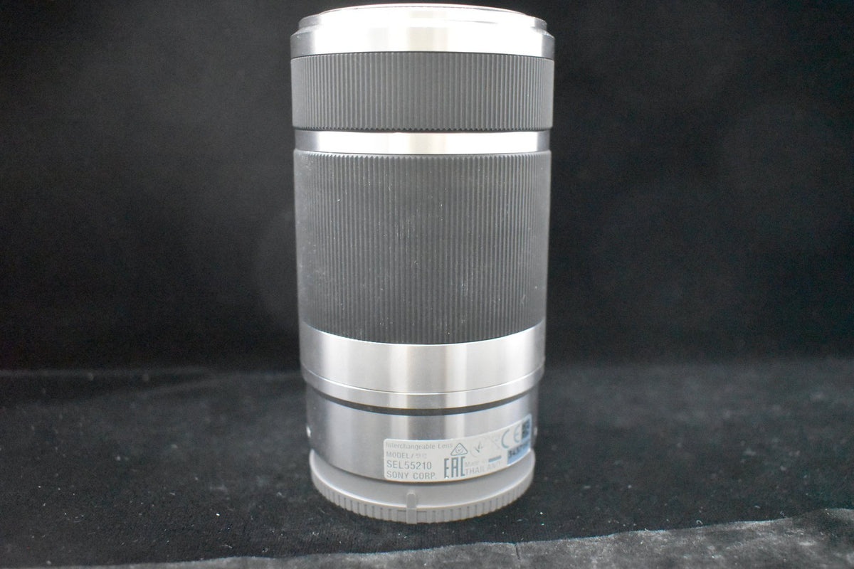 Sony 55-210mm F/4.5-6.3 E Mount OSS Telephoto Lens SEL55210 Silver #10066