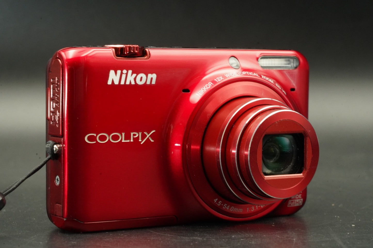 Nikon COOLPIX S6500 16.0MP Compact Digital Camera Red #11868