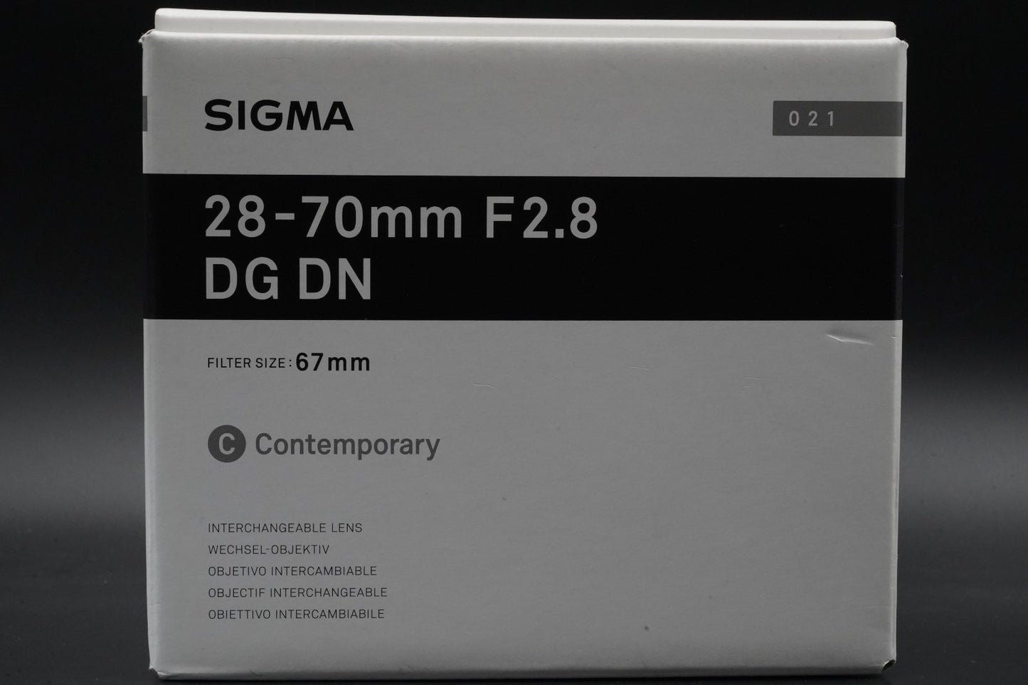 SIGMA 28-70mm f/2.8 DG DN Contemporary Lens for SONY E Japan [Mint in Box] 10891