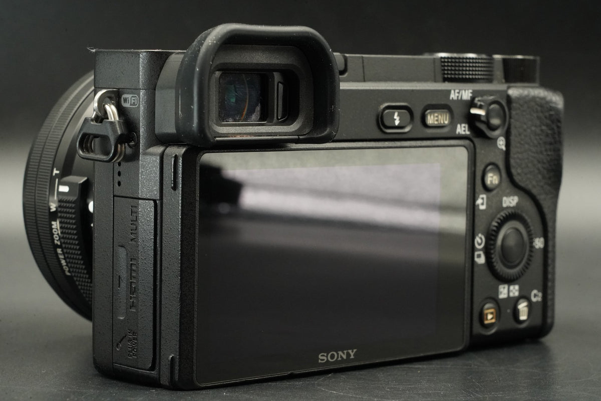 Sony A6400 Mirrorless Digital Camera with 2 Lenses Black -4741 cuts- #12194
