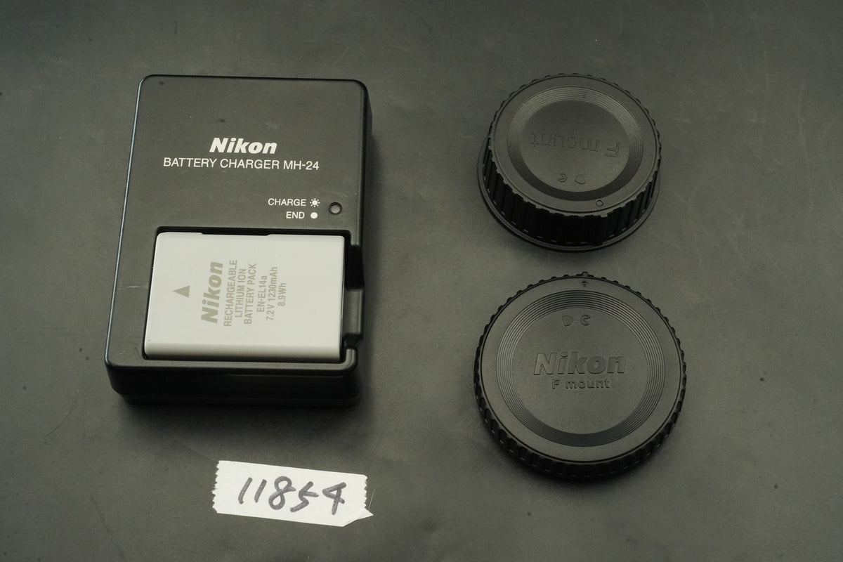 Nikon D5600 DSLR Camera w/ AF-S 18-140mm f/ 3.5-5.6 G ED VR -13671 cuts- #11854