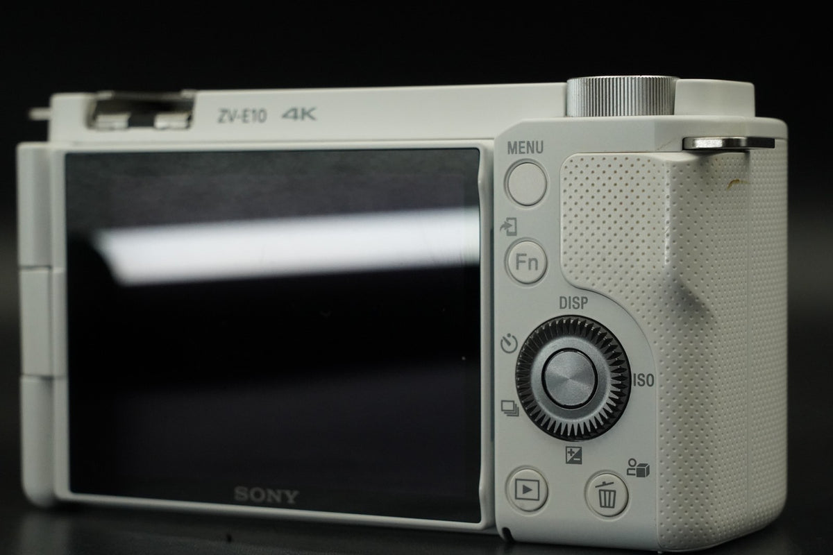Sony Alpha ZV-E10 with Lens Mirrorless Vlog Camera White #12121