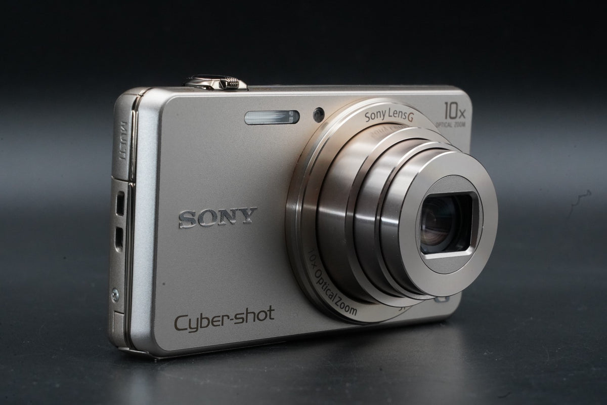 Sony Cyber-Shot DSC-WX220 Silver 18.2 MP Digital Camera English OK #11183