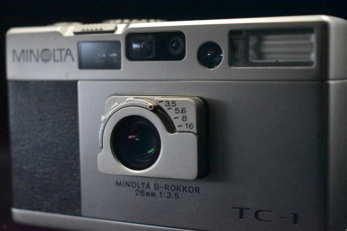 [US Duty Paid] Minolta TC-1 TC 1 Point and Shoot 35mm Film Compact Camera 8929