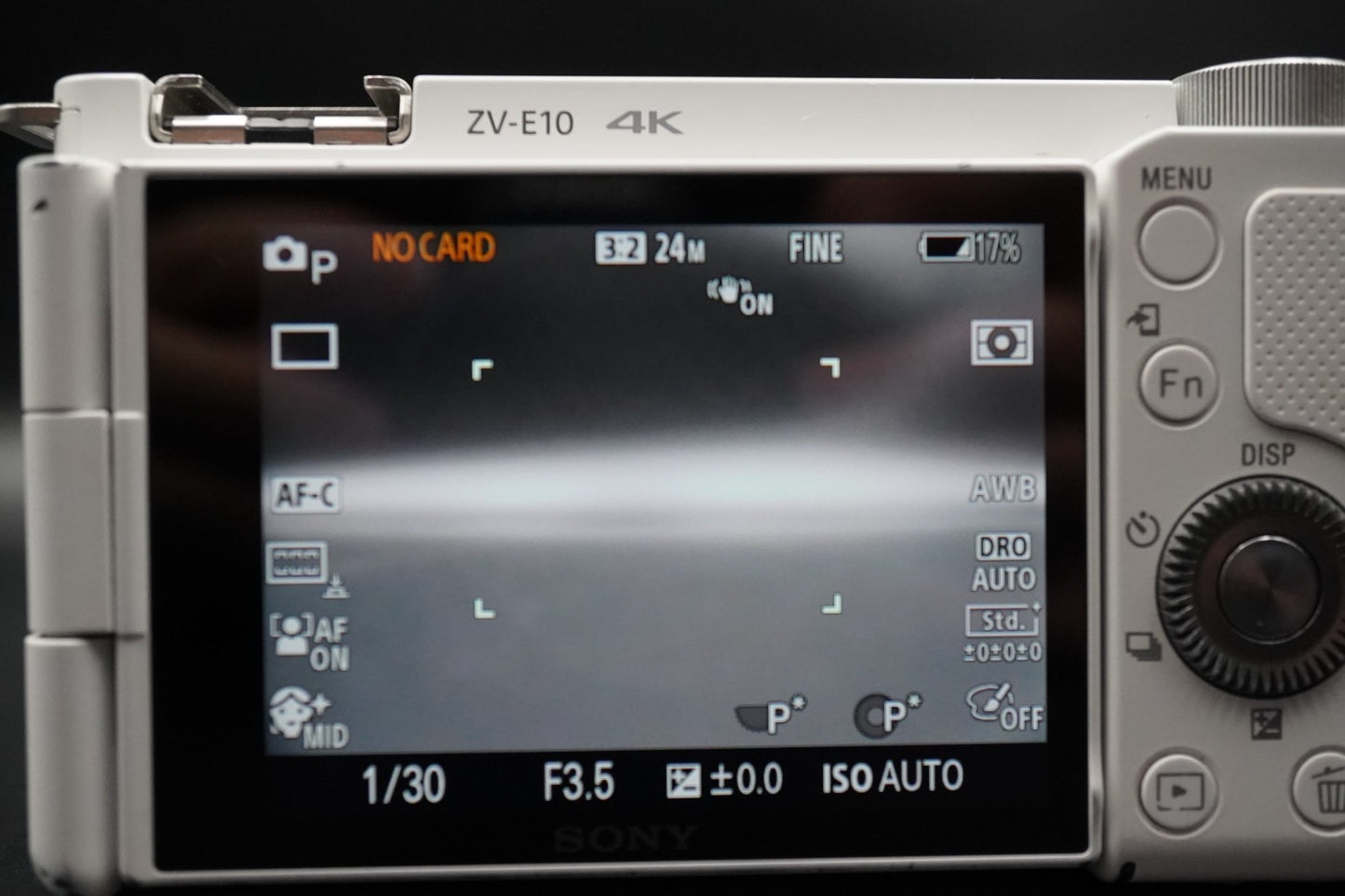Sony Alpha ZV-E10 with Lens Mirrorless Vlog Camera White US Duty Paid 10469