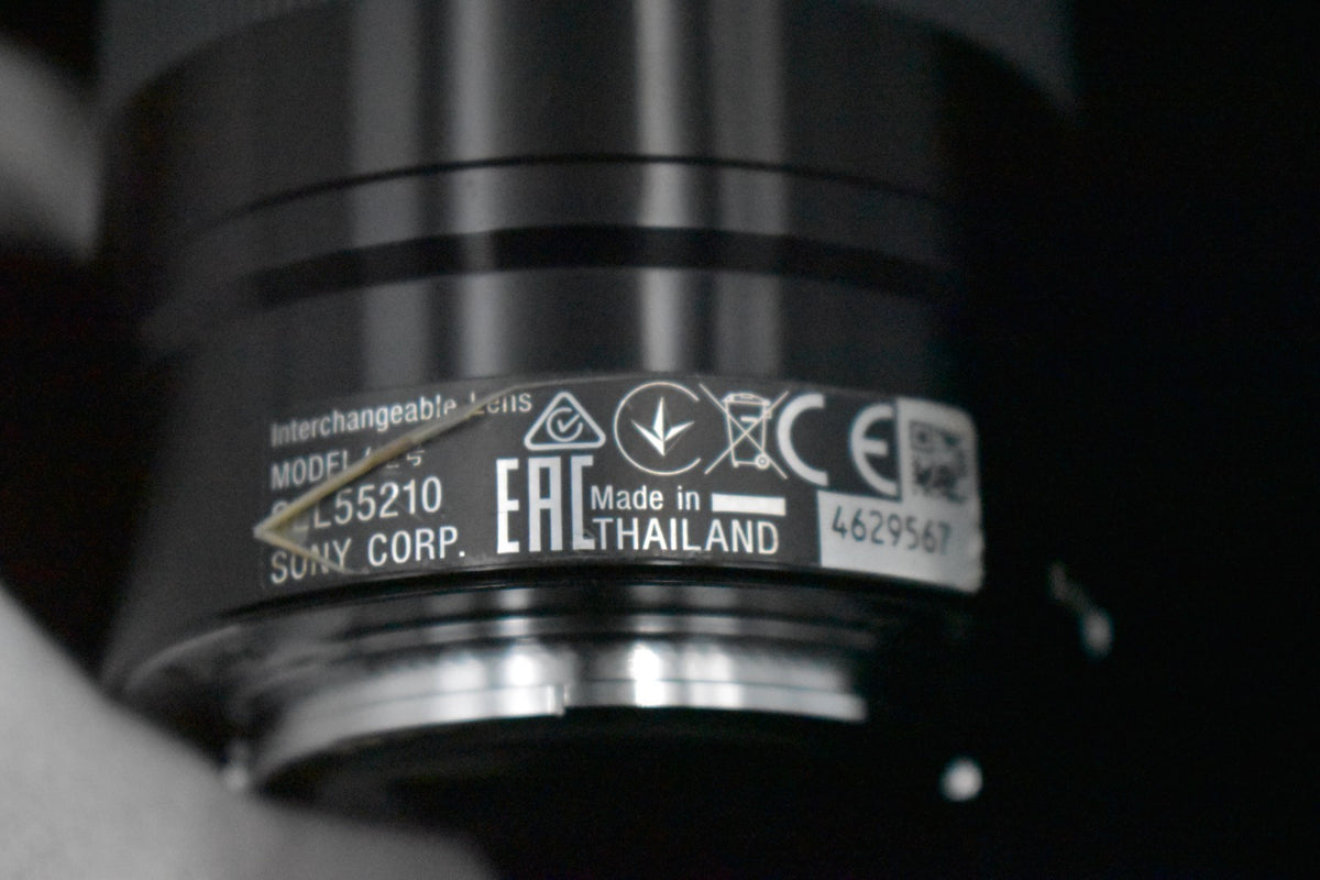 Sony 55-210mm F/4.5-6.3 E Mount OSS Telephoto Lens SEL55210 Black 9211