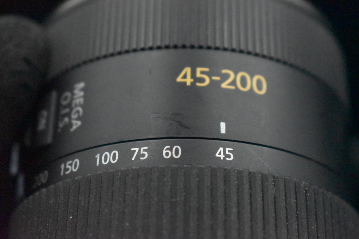 Panasonic Lumix G Vario 45-200mm f/4-5.6 Mega O.I.S Lens [] US STOCK #9048