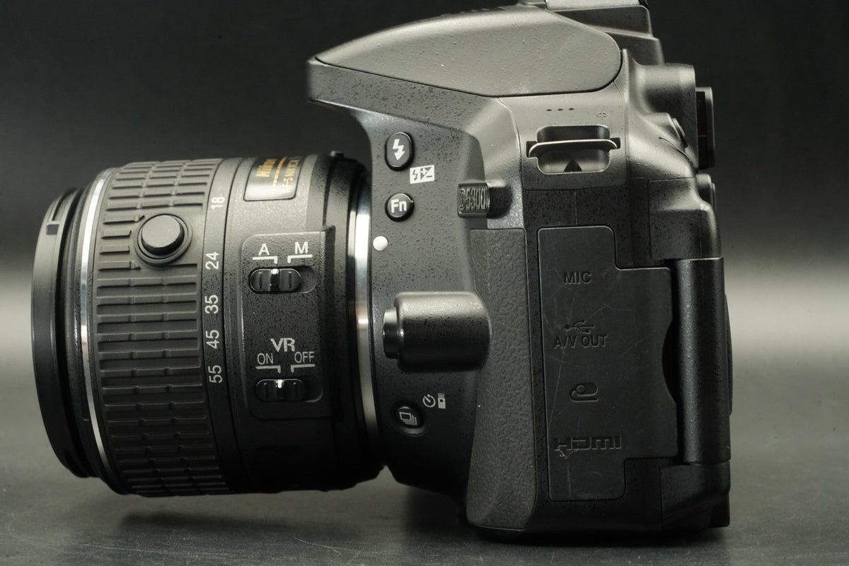 Nikon D5300 DSLR Digital Camera with AF-S 18-55mm Lenses -13161 cuts- #12404