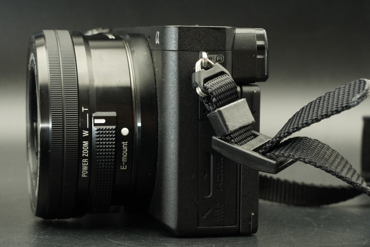 Sony A6400 Digital Camera Black w/ 16-50mm 55-210mm Lens -6811 cuts- #11829