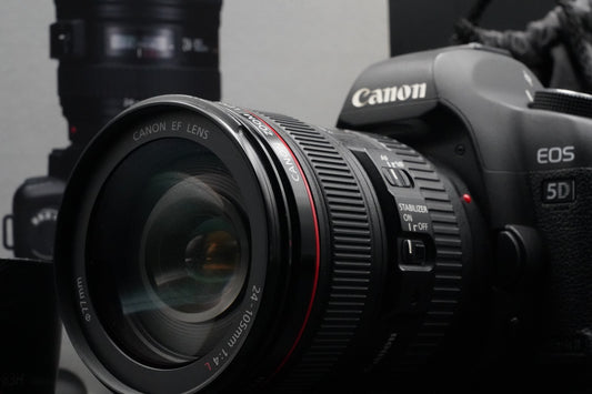 Canon EOS 5D Mark II DSLR Camera + EF 24-105mm f/4 Lens Black #10364