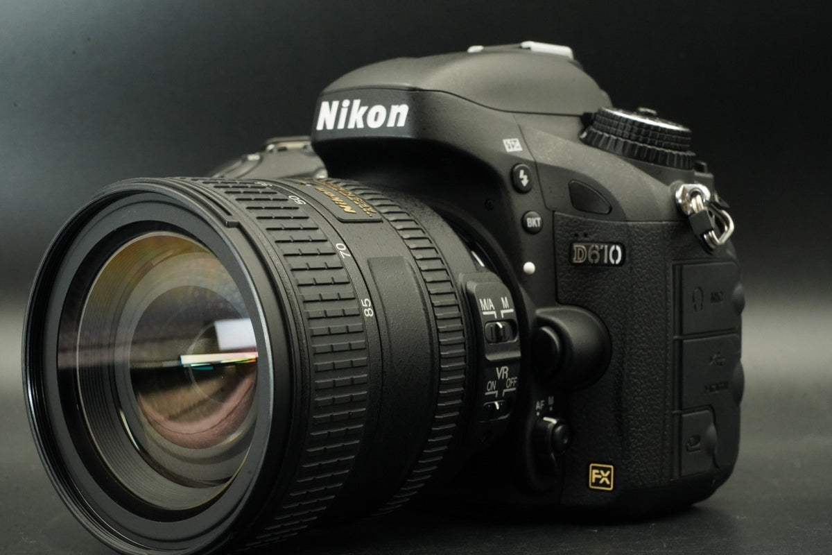 Nikon D610 Digital SLR Full Frame Camera w/ AF-S 24-85mm -1308 cuts- #11307
