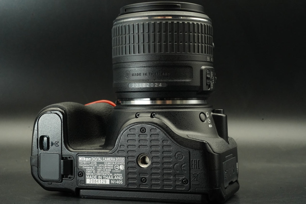 Nikon D5500 DSLR Digital Camera with AF-S Lens -246K cuts- #12086