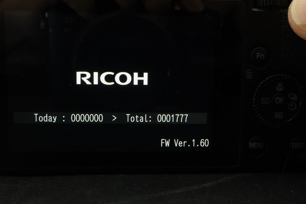 RICOH GR IIIx 24.2MP Black Compact Digital Camera -1777 cut- #12152
