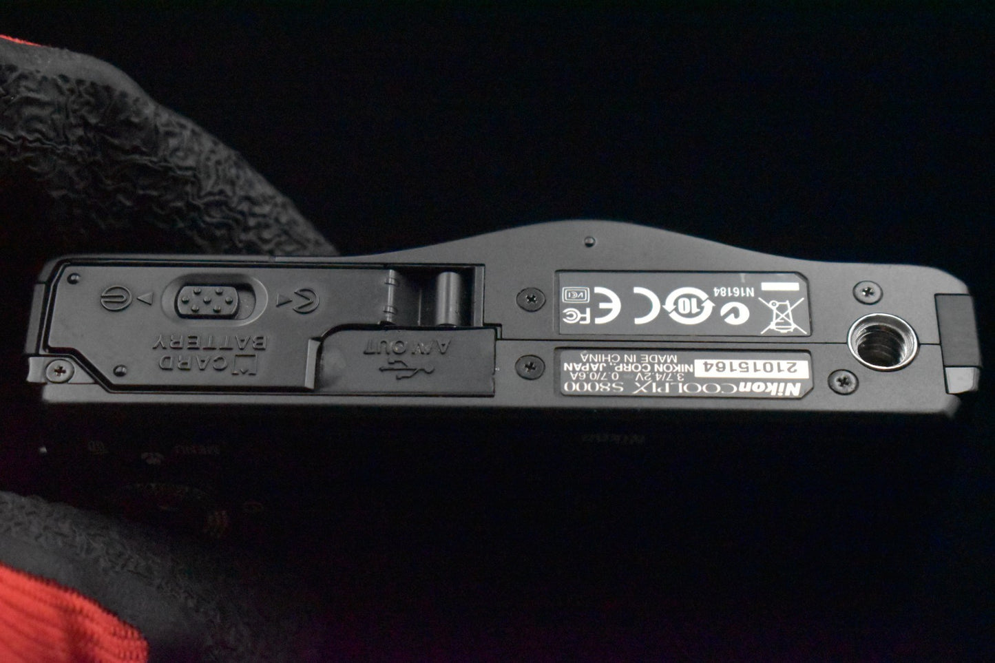 [US Duty Paid] Nikon Coolpix S8000 Black Digital Camera 14.2 MP 9112