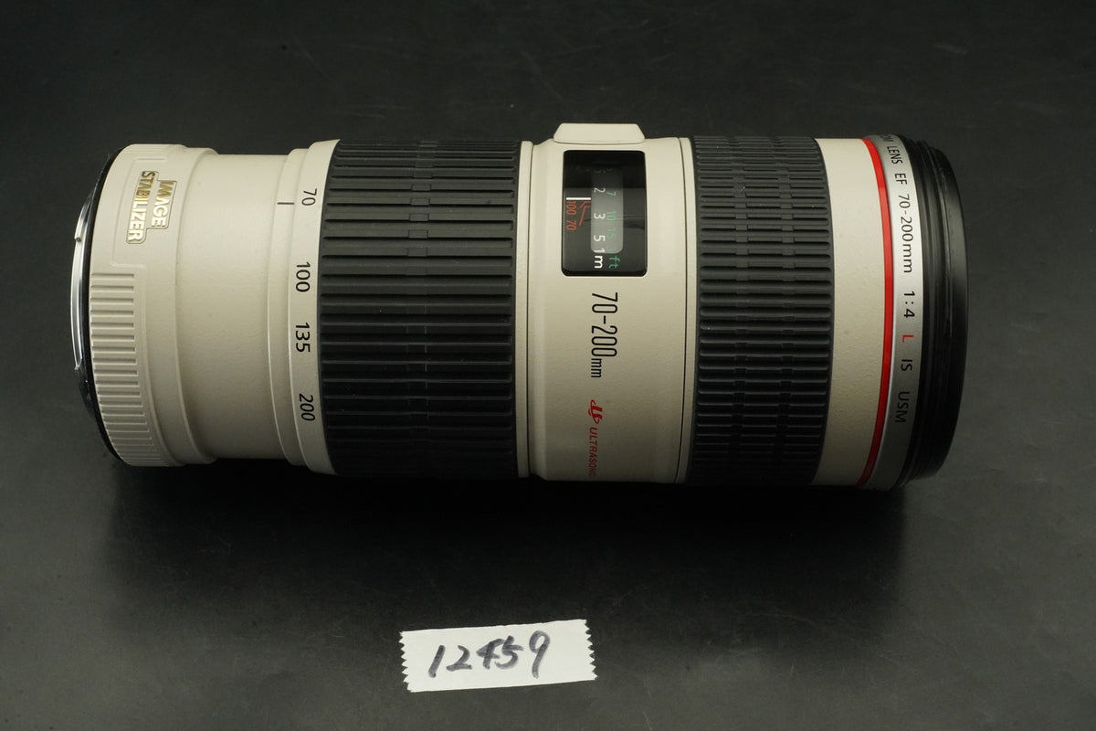 Canon EF 70-200mm F/4 L IS USM Telephoto Lens #12459