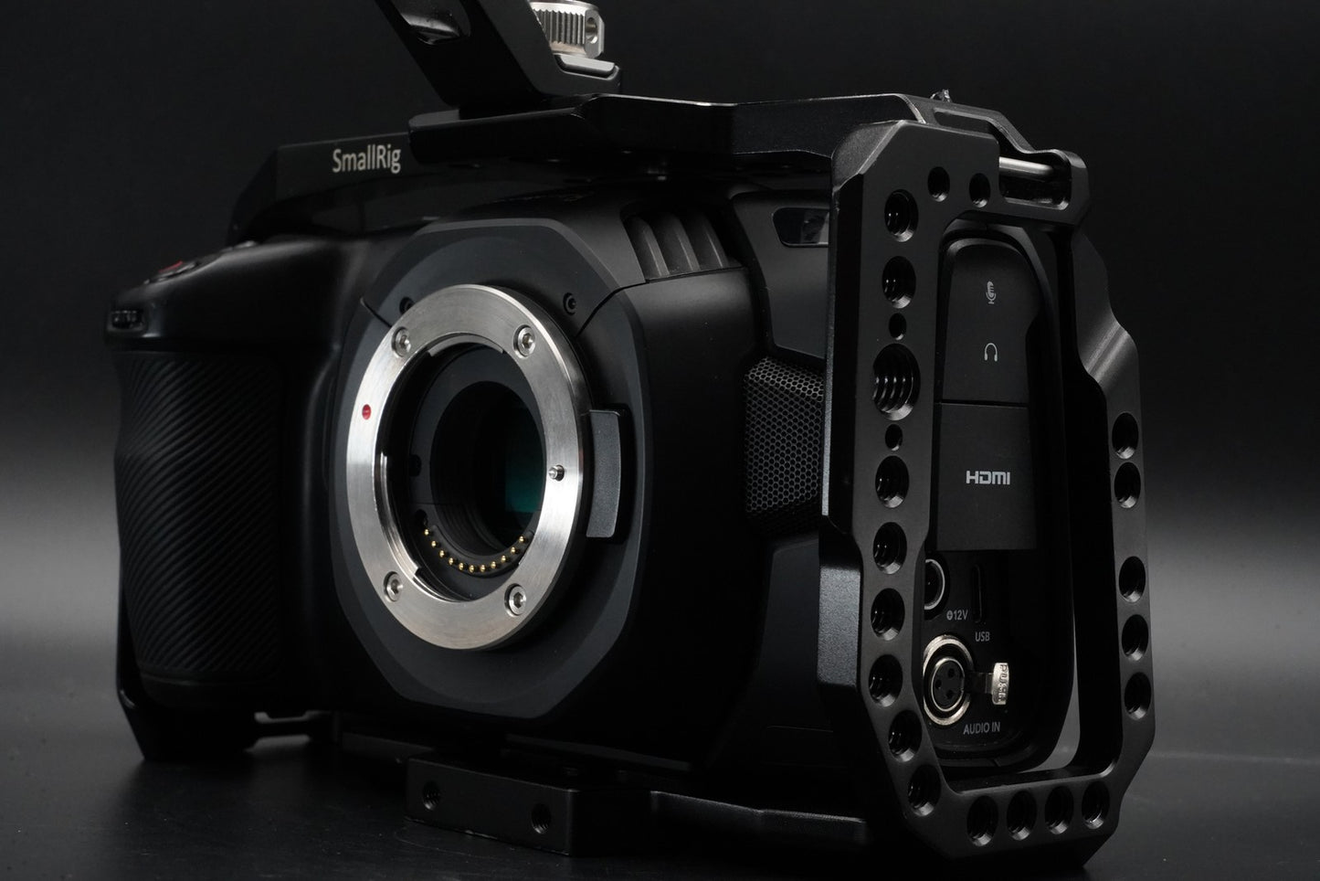 Blackmagic Design Pocket Cinema Camera 4K Camcorder BMPCC (M4/3 Mount) 10839