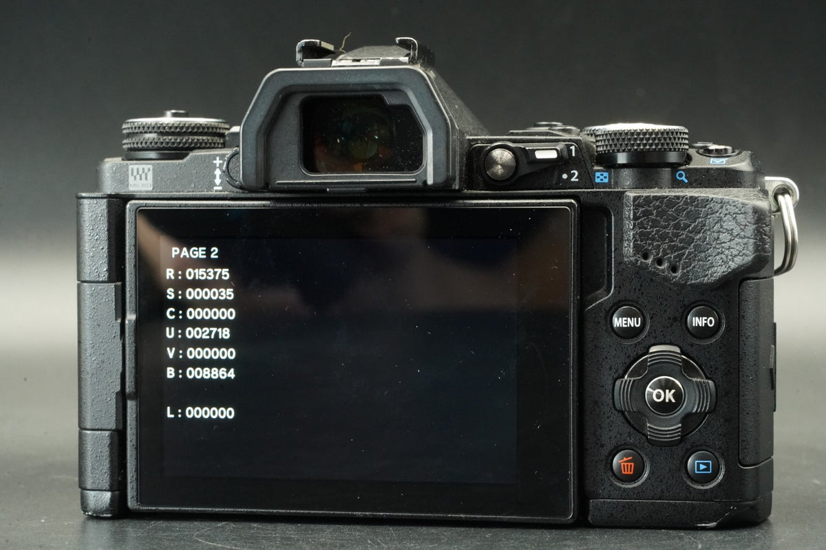 Olympus OM-D E-M5 Mark II 16.1MP Digital SLR Camera Black US STOCK #11693