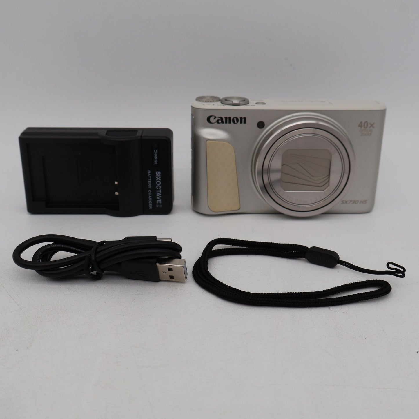 Canon PowerShot SX730 HS 20.3MP Digital Camera Silver US DUTY PAID R0354