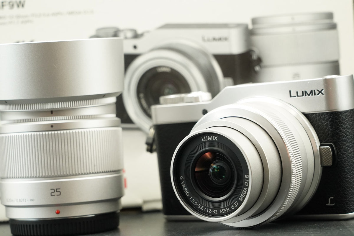 Panasonic LUMIX DC-GF9 Silver 12-32 Lens + 25mm f/1.7 !! US STOCK #11851