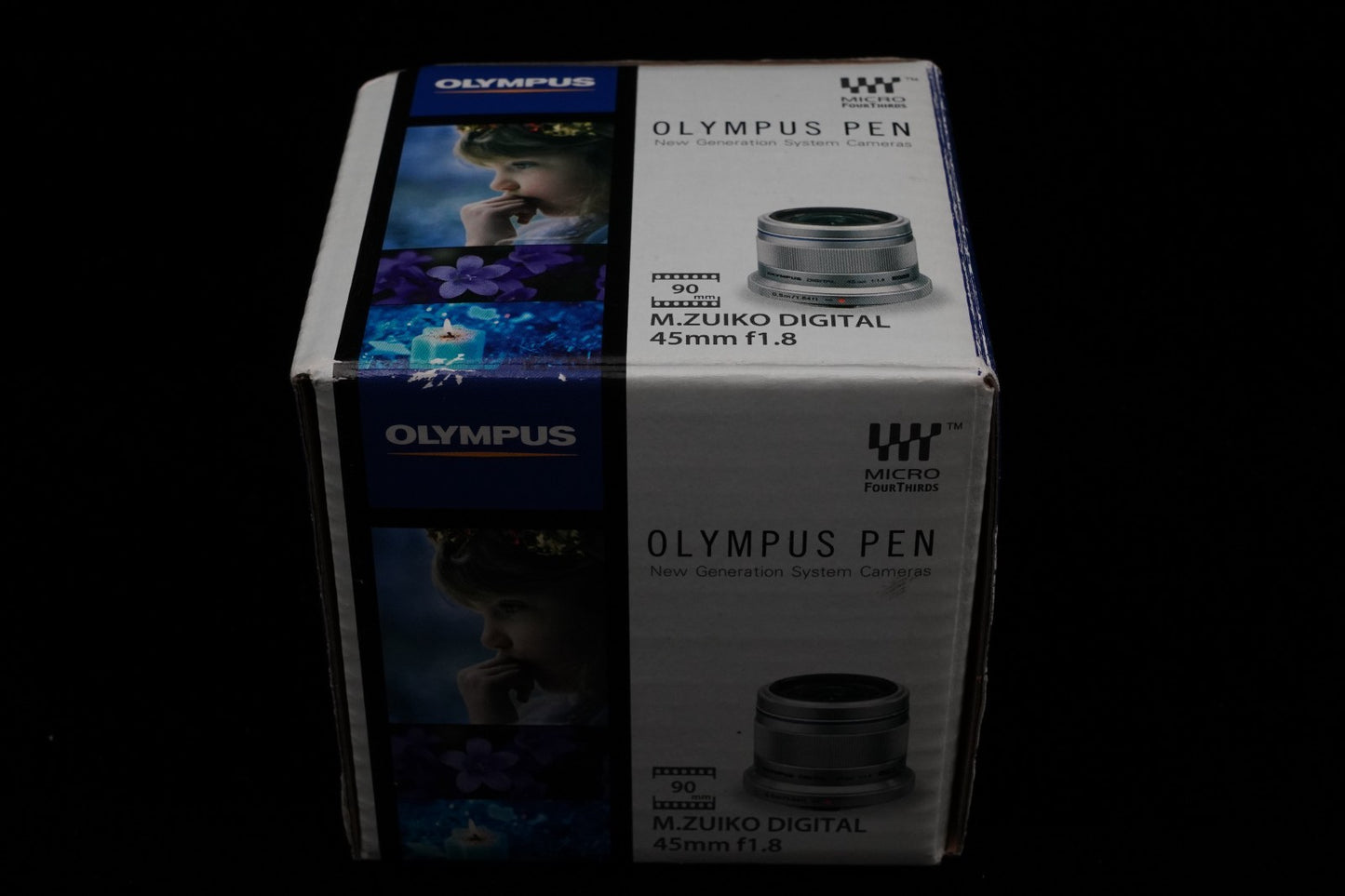 Olympus M.ZUIKO DIGITAL 45mm f/1.8 Lens Silver Japan US Duty Paid 9451